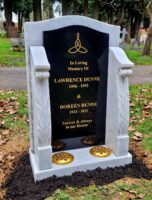 Headstone by Prince stone masons